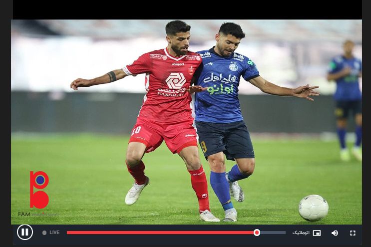 پخش زنده مسابقات تیم ملی فوتبال